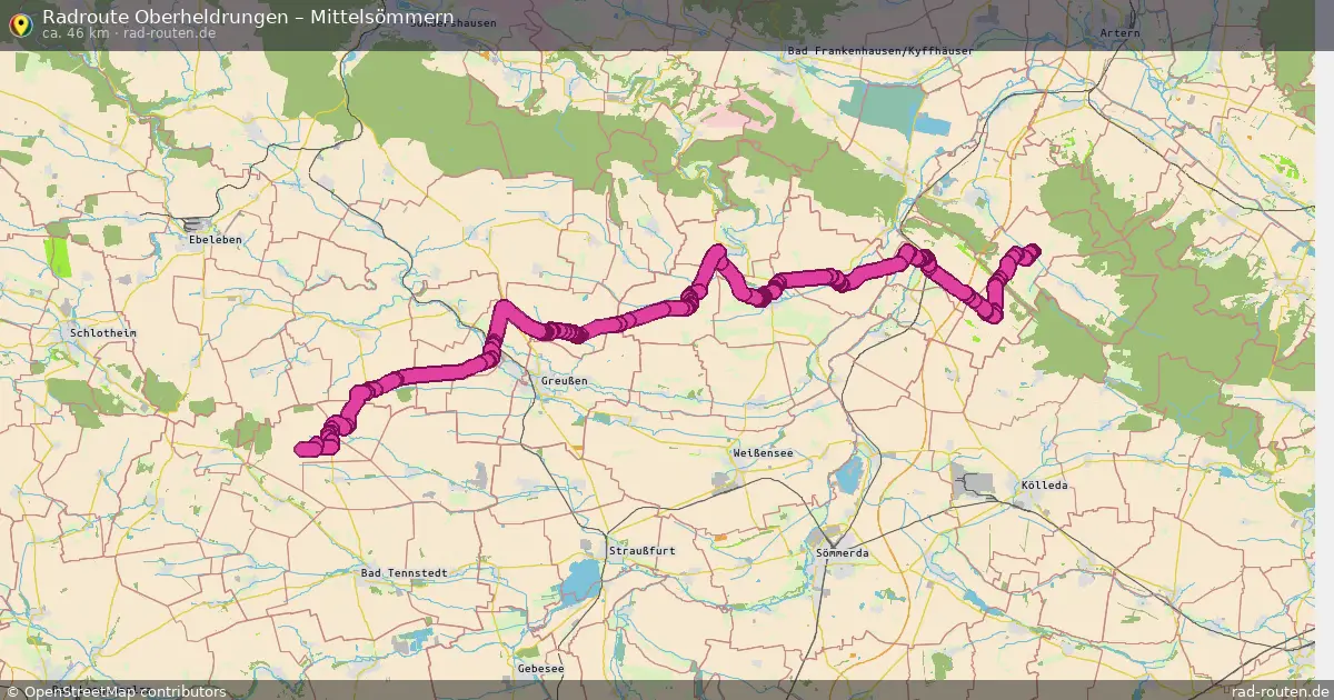 Radtour Oberheldrungen – Mittelsömmern