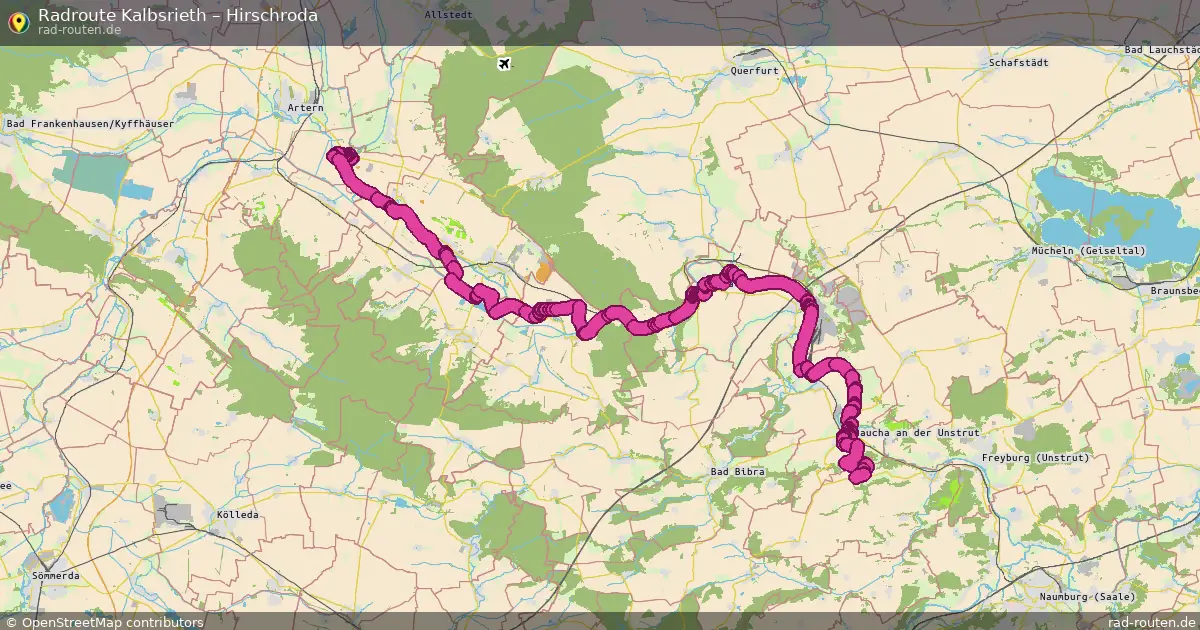 Radtour Kalbsrieth – Hirschroda