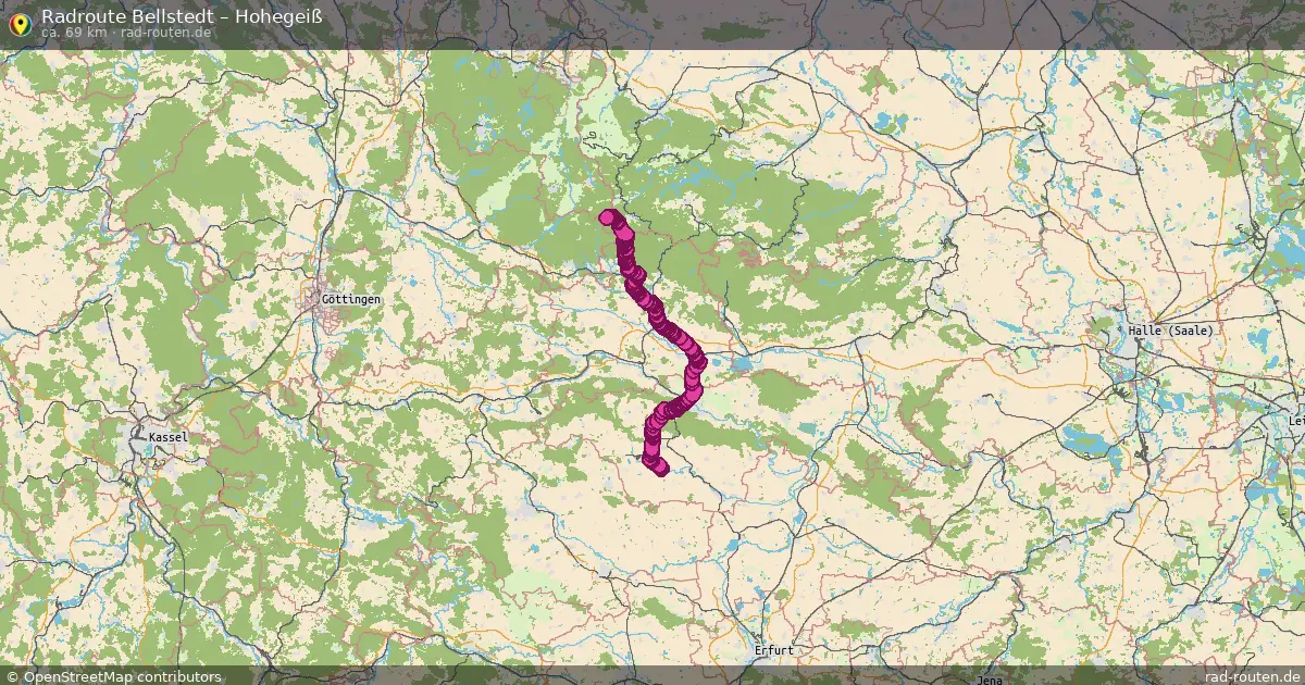 Radtour Bellstedt – Hohegeiß