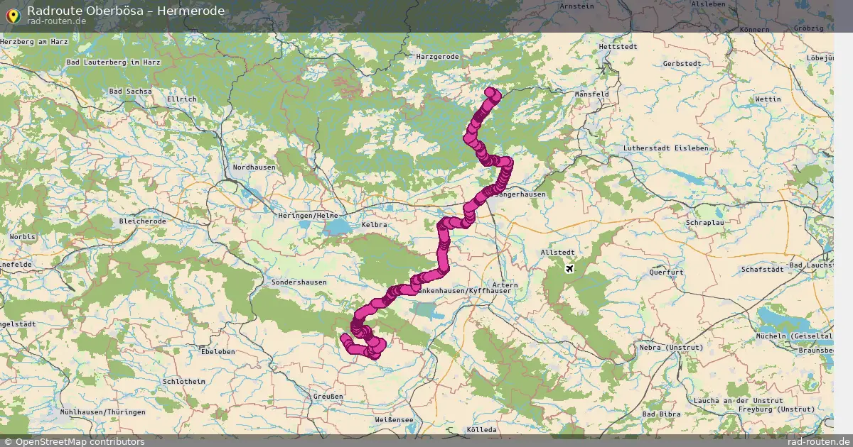 Radtour Oberbösa – Hermerode