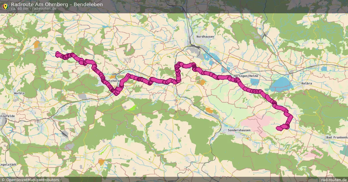 Radtour Am Ohmberg – Bendeleben