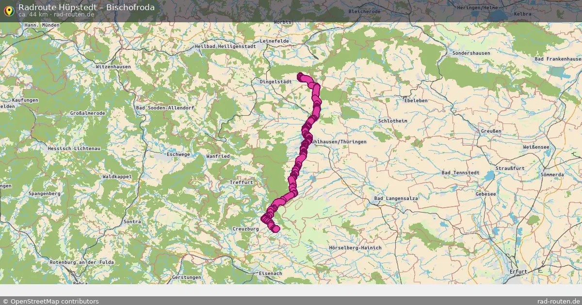 Radtour Hüpstedt – Bischofroda