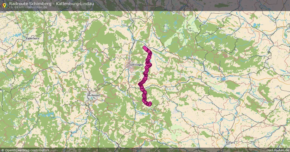 Radtour Schimberg – Katlenburg-Lindau