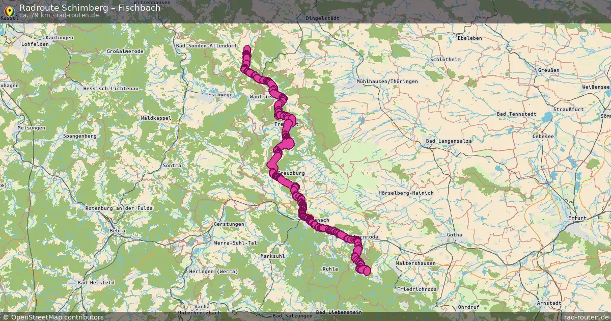 Radtour Schimberg – Fischbach