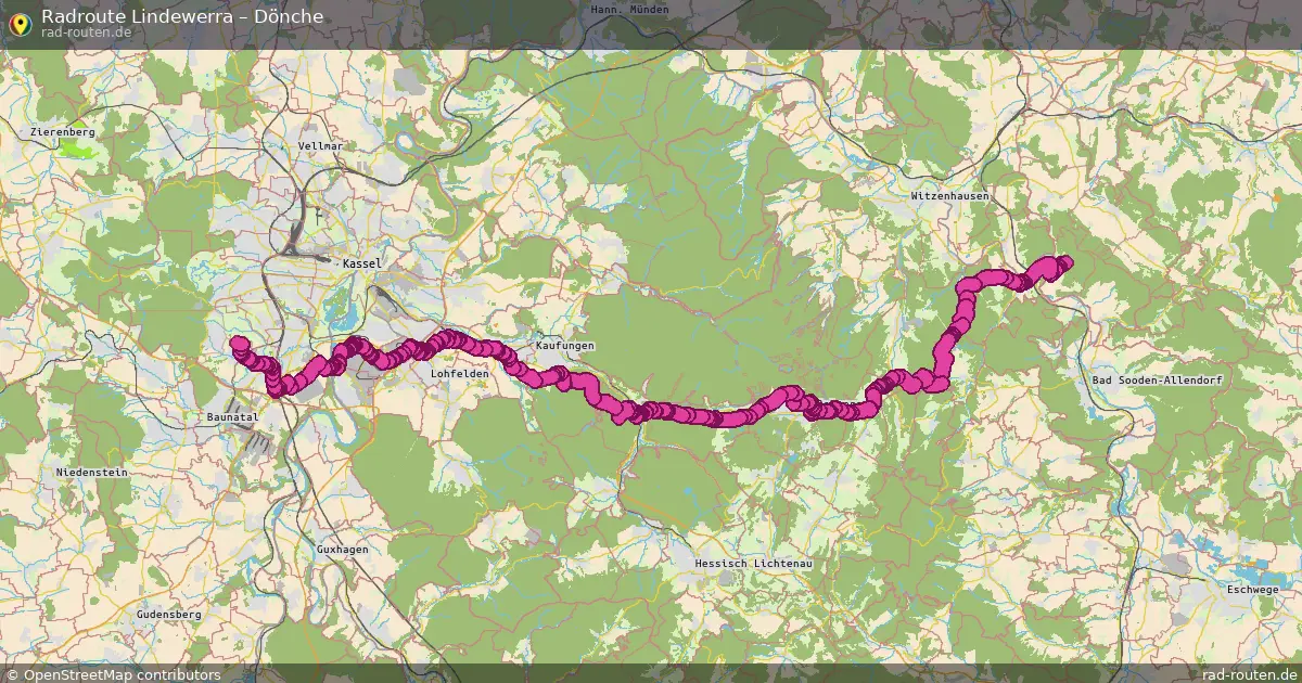 Radtour Lindewerra – Dönche
