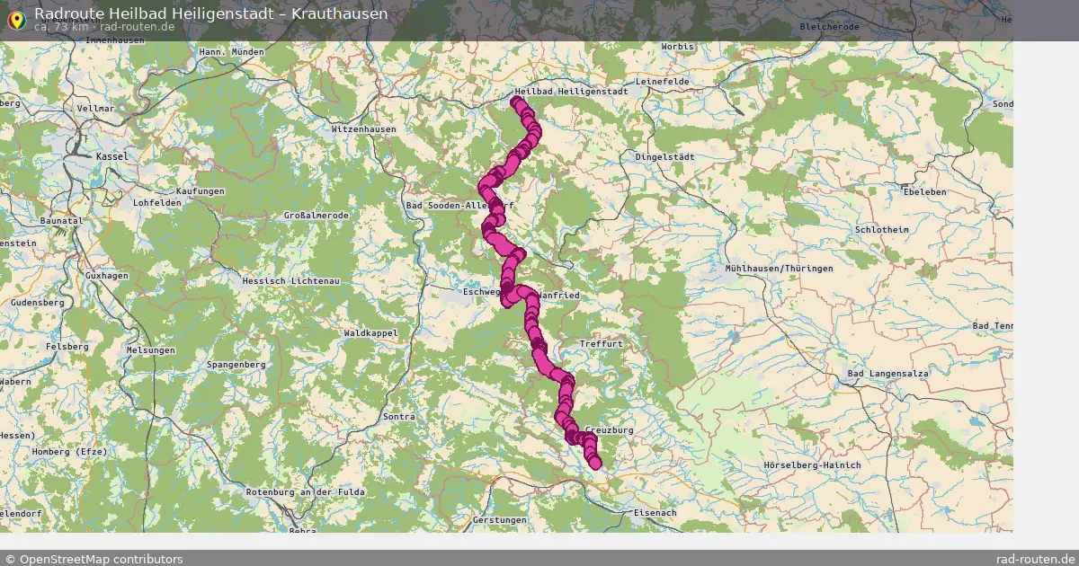 Radtour Heilbad Heiligenstadt – Krauthausen