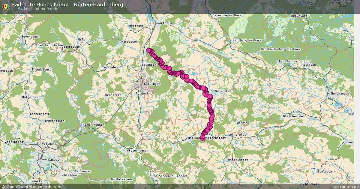 Radtour Hohes Kreuz – Nörten-Hardenberg