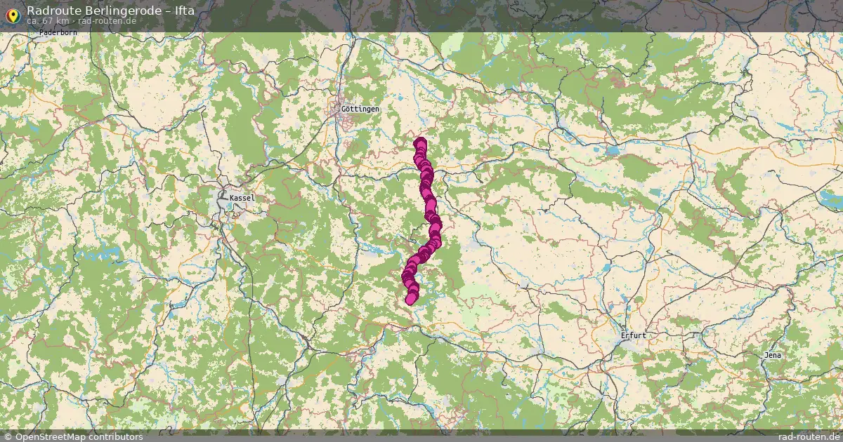 Radtour Berlingerode – Ifta