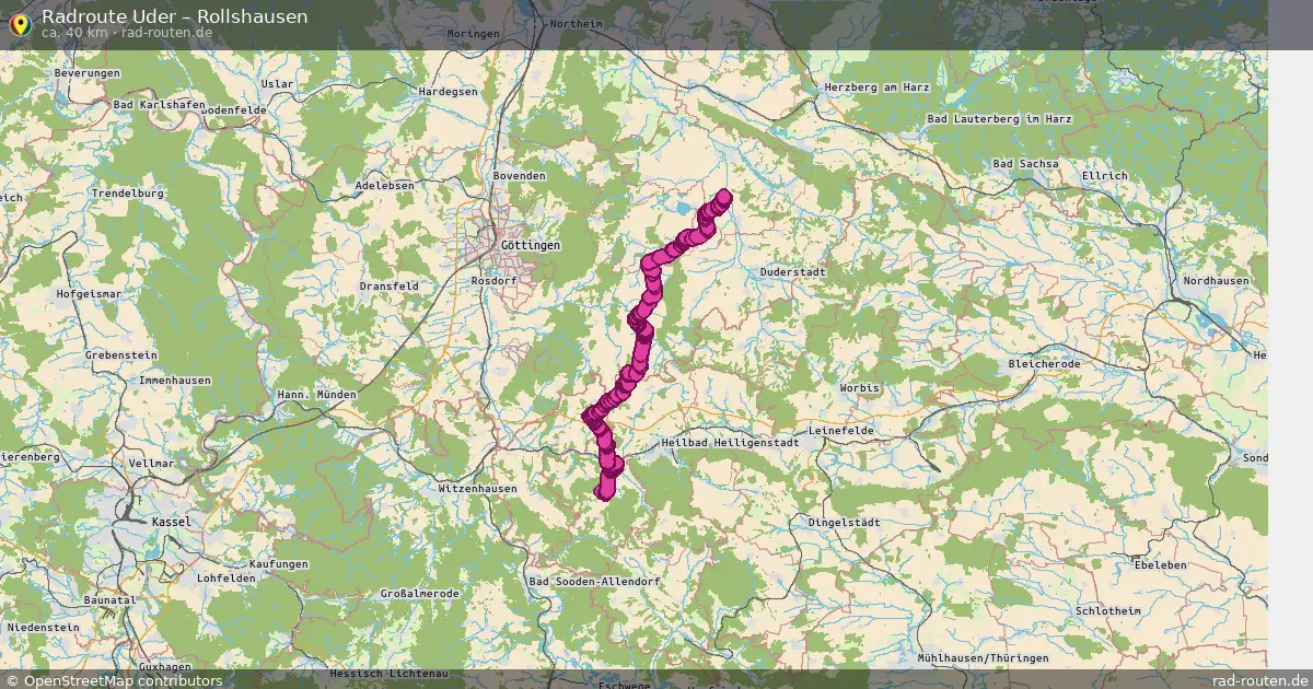 Radtour Uder – Rollshausen