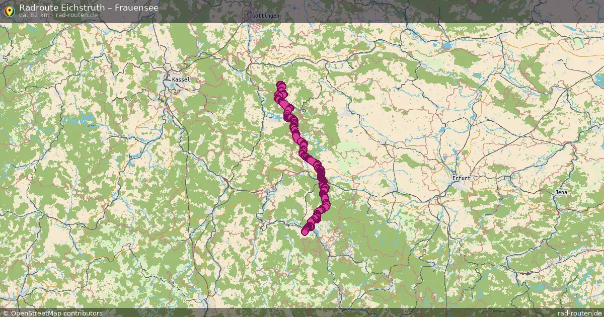 Radtour Eichstruth – Frauensee