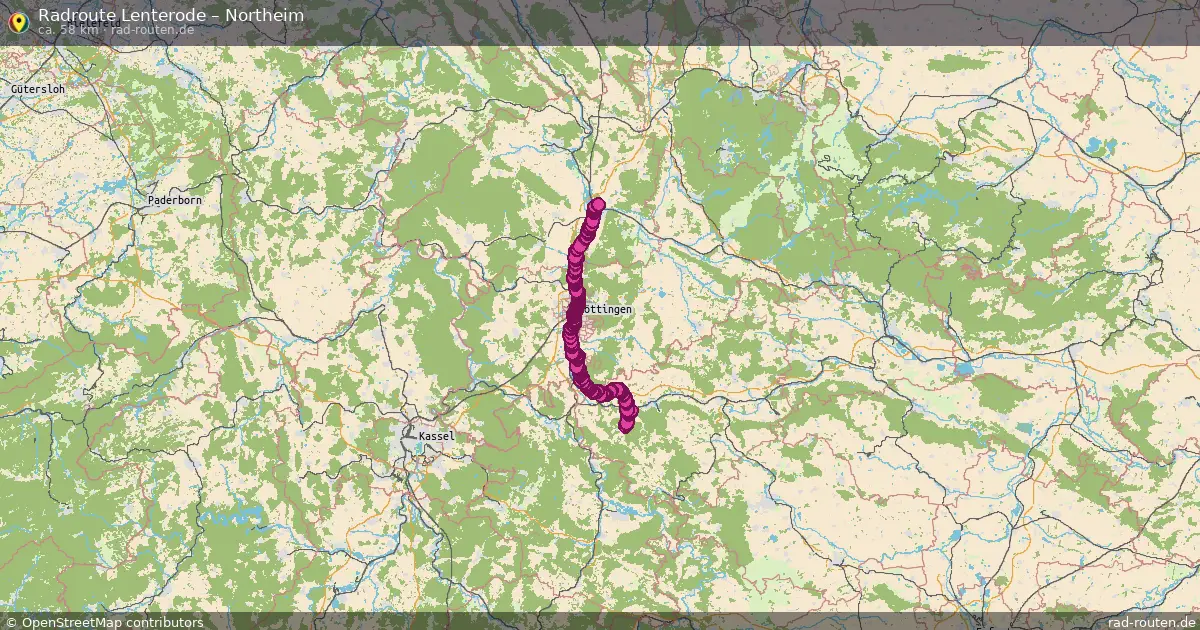 Radtour Lenterode – Northeim