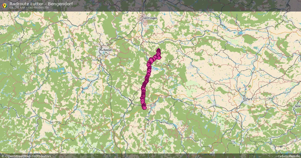 Radtour Lutter – Bengendorf