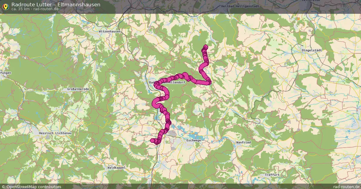 Radtour Lutter – Eltmannshausen