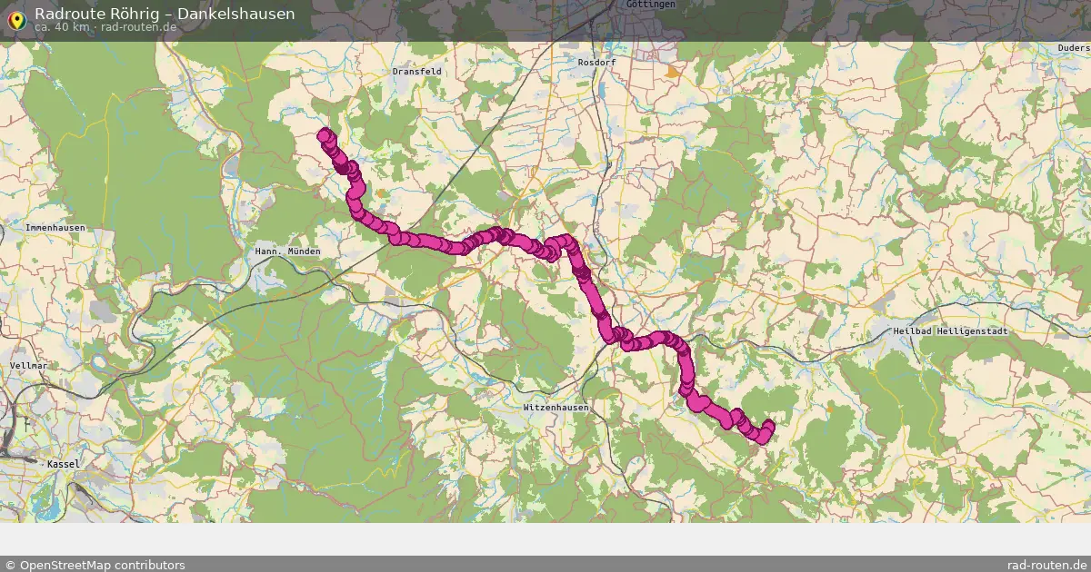 Radtour Röhrig – Dankelshausen