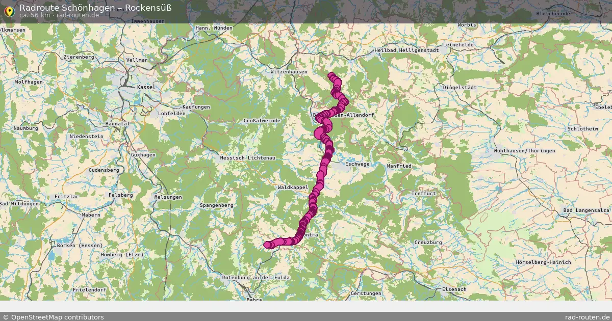 Radtour Schönhagen – Rockensüß