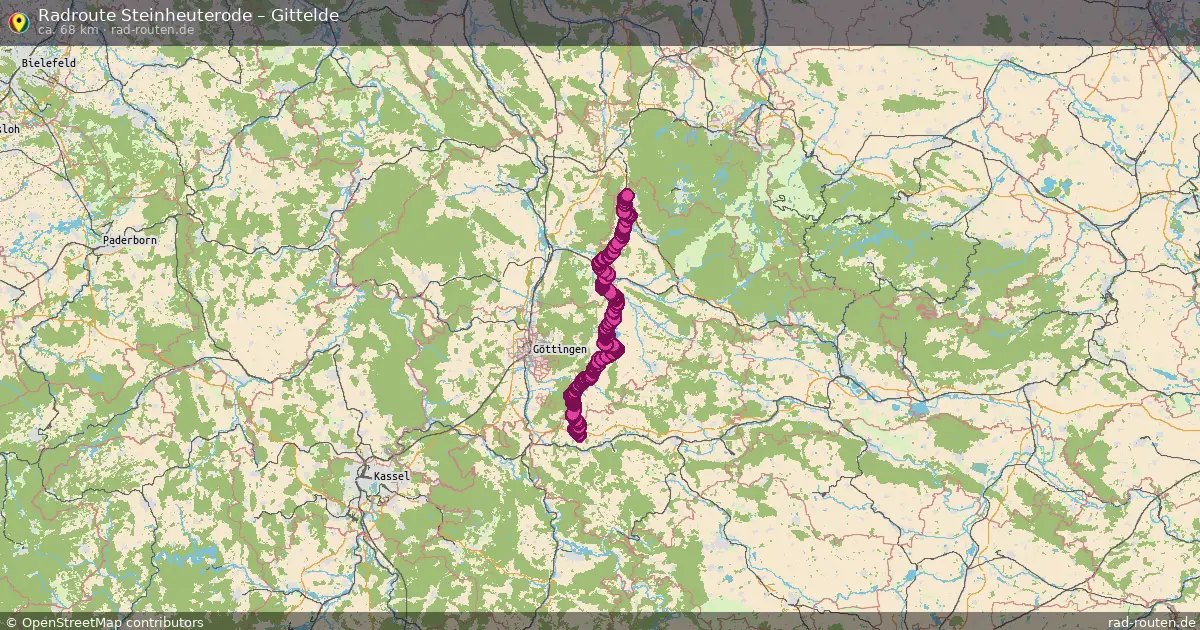 Radtour Steinheuterode – Gittelde