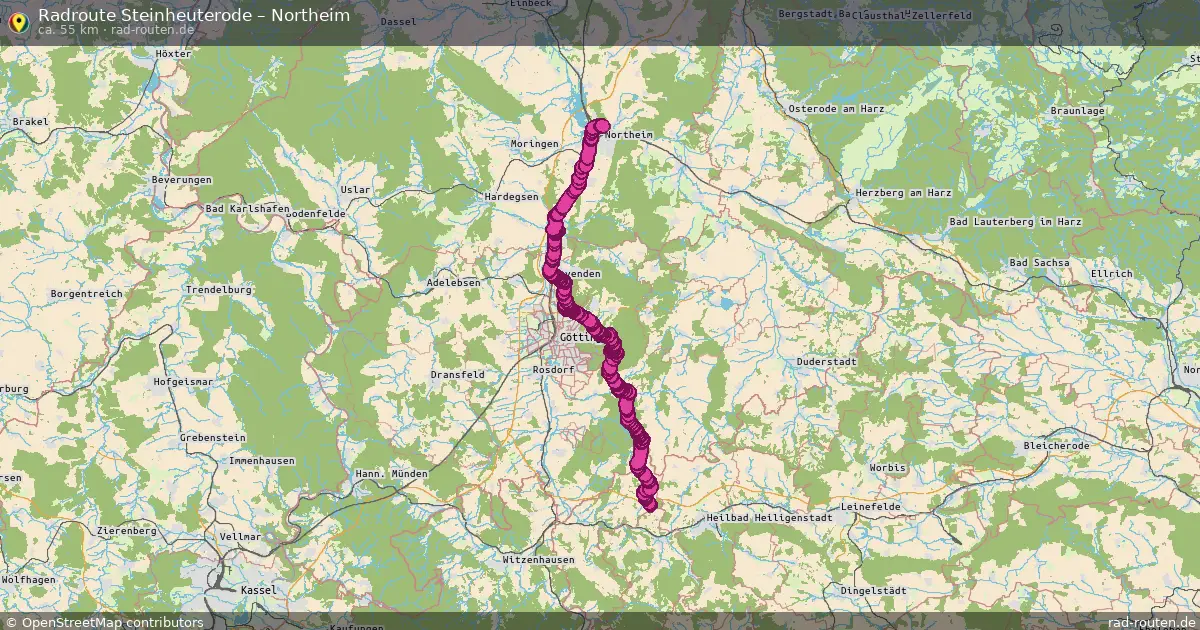 Radtour Steinheuterode – Northeim