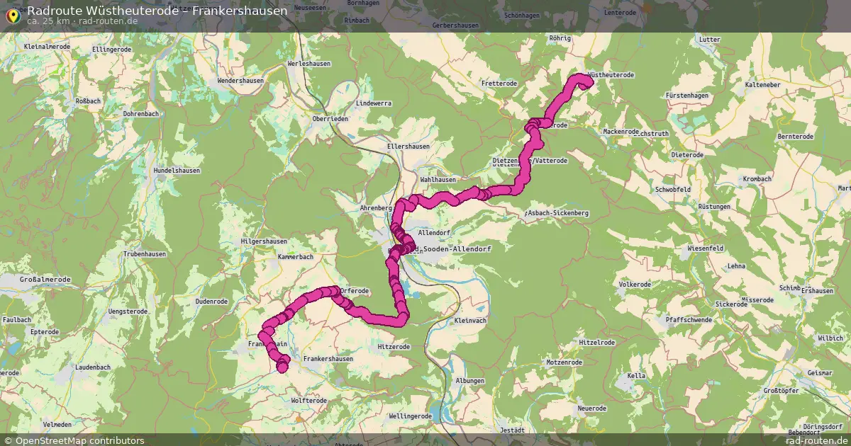 Radtour Wüstheuterode – Frankershausen