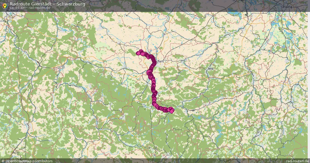 Radtour Gierstädt – Schwarzburg