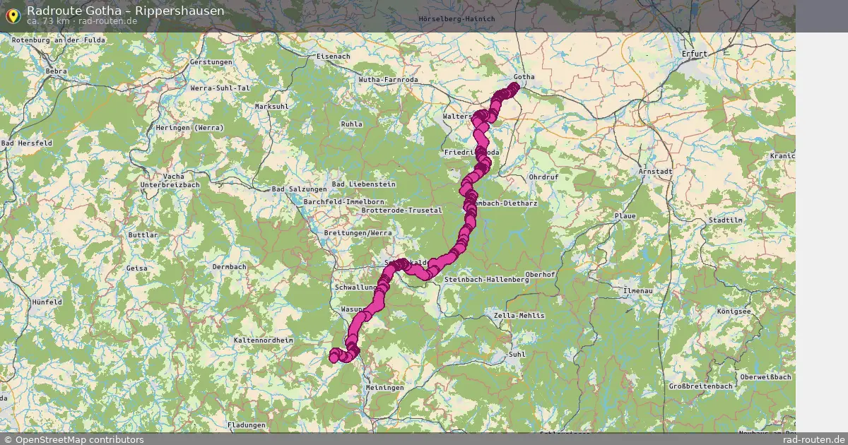 Radtour Gotha – Rippershausen