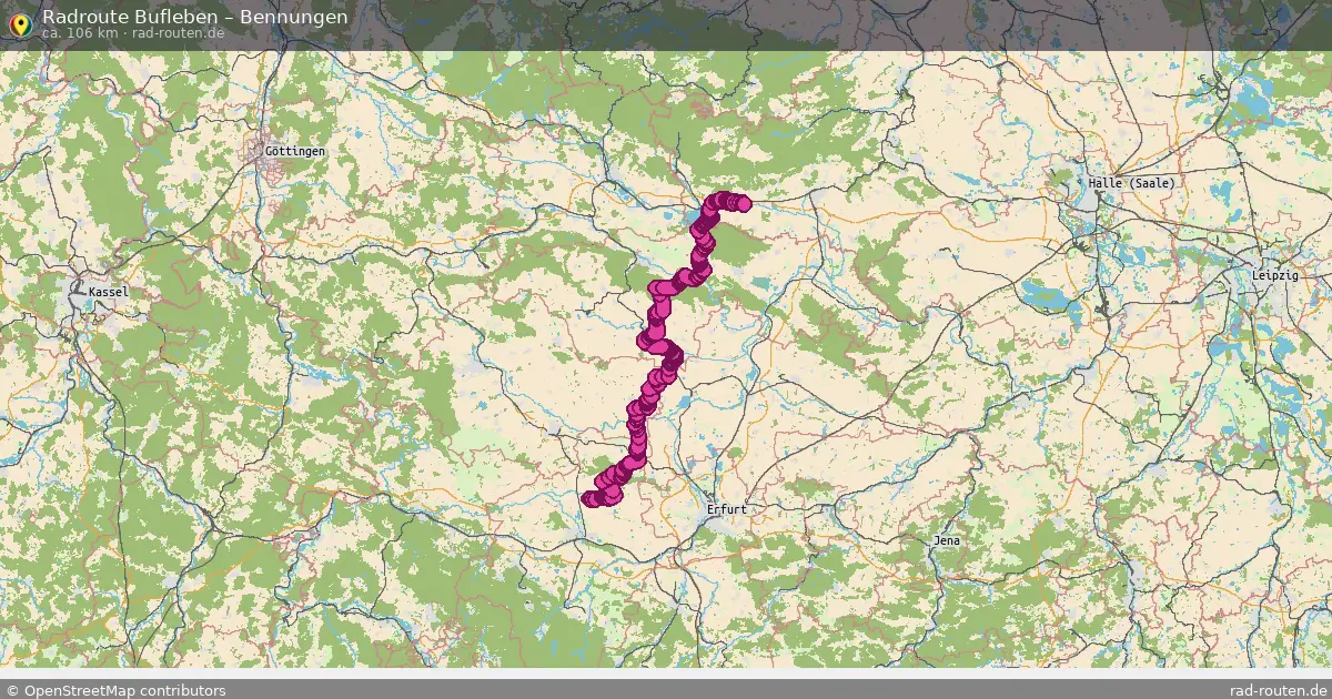 Radtour Bufleben – Bennungen