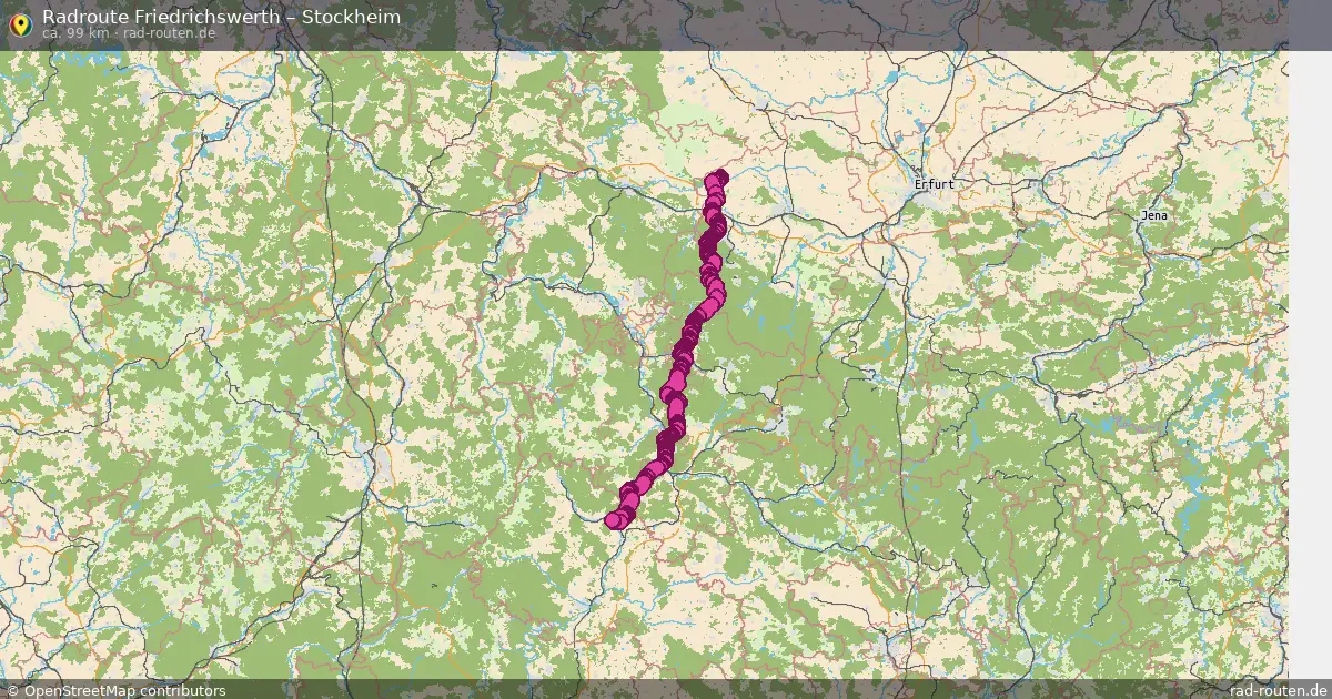 Radtour Friedrichswerth – Stockheim