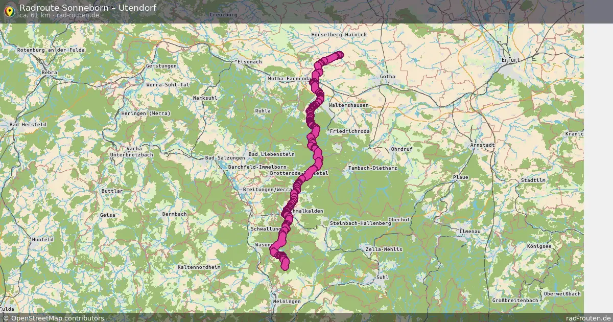 Radtour Sonneborn – Utendorf
