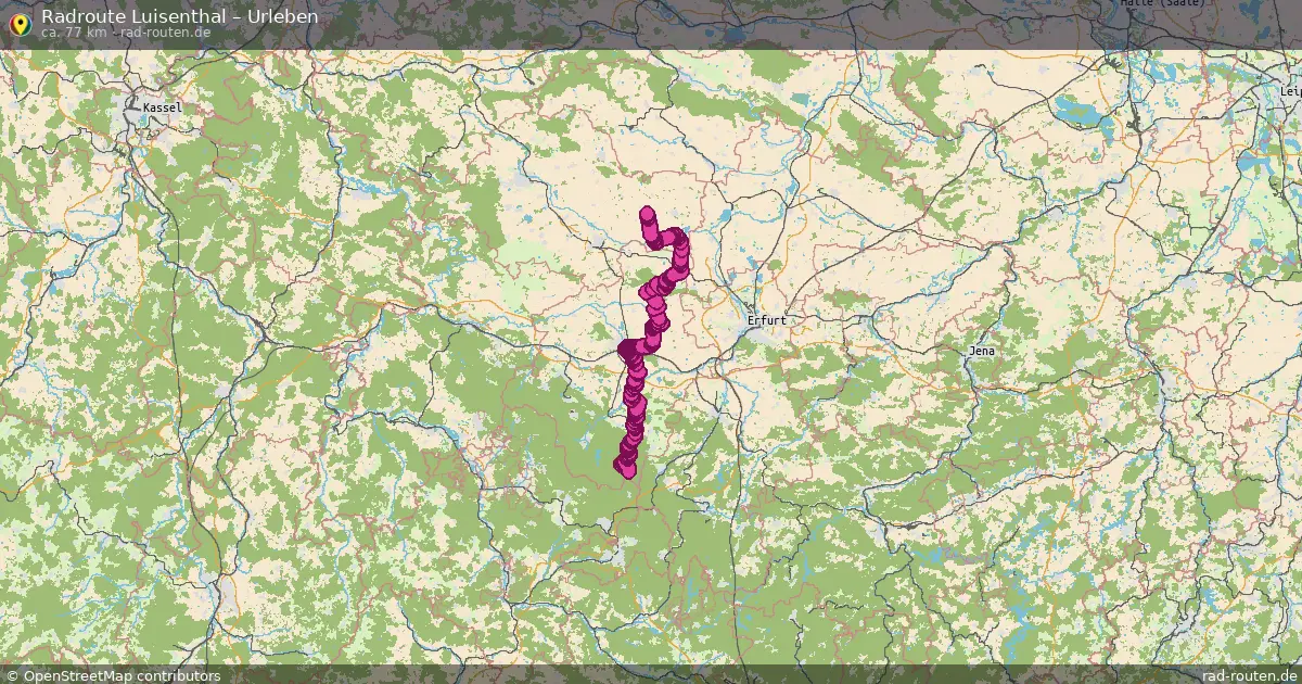 Radtour Luisenthal – Urleben