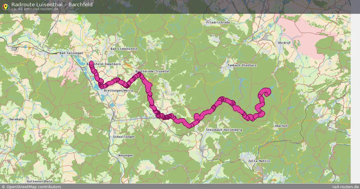 Radtour Luisenthal – Barchfeld