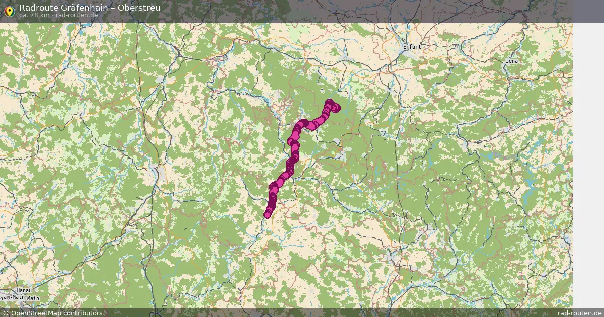 Radtour Gräfenhain – Oberstreu