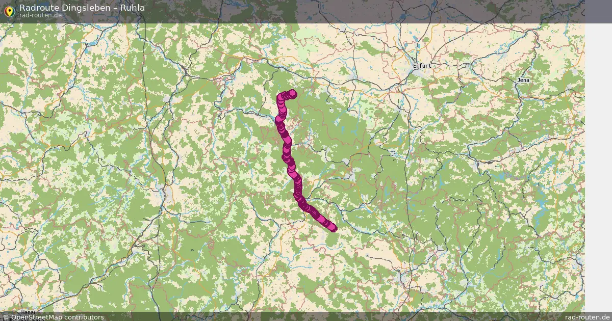 Radtour Dingsleben – Ruhla