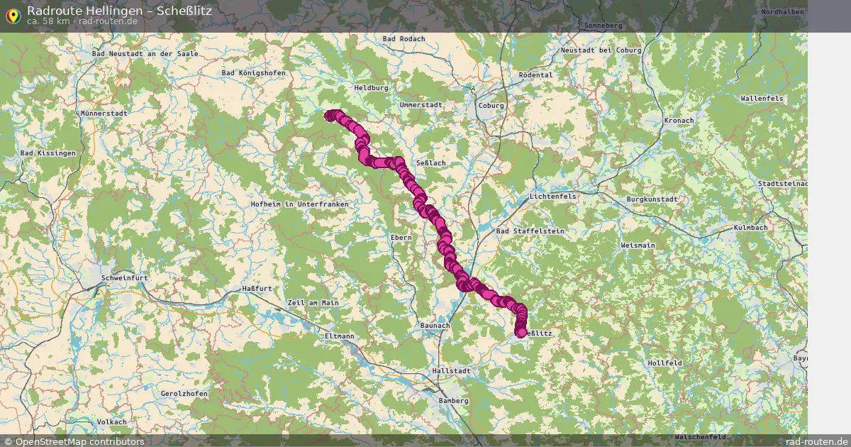 Radtour Hellingen – Scheßlitz