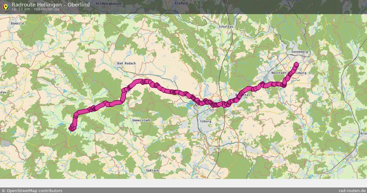 Radtour Hellingen – Oberlind