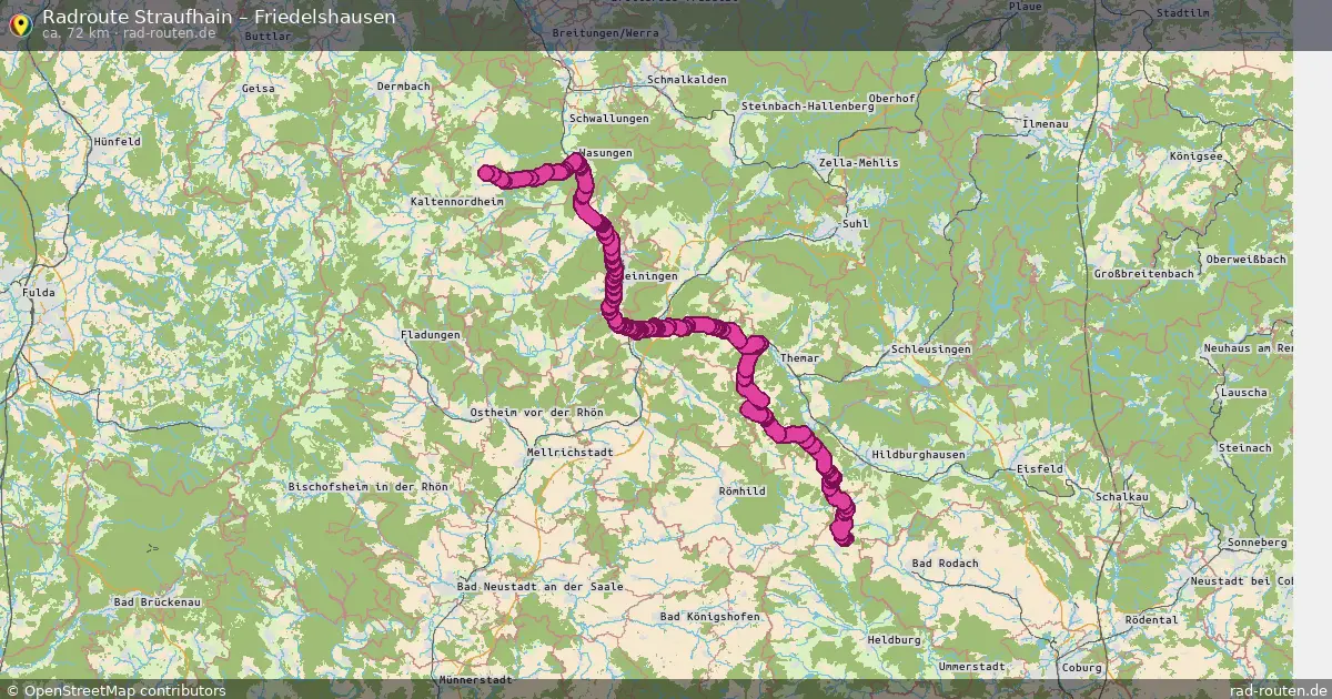 Radtour Straufhain – Friedelshausen