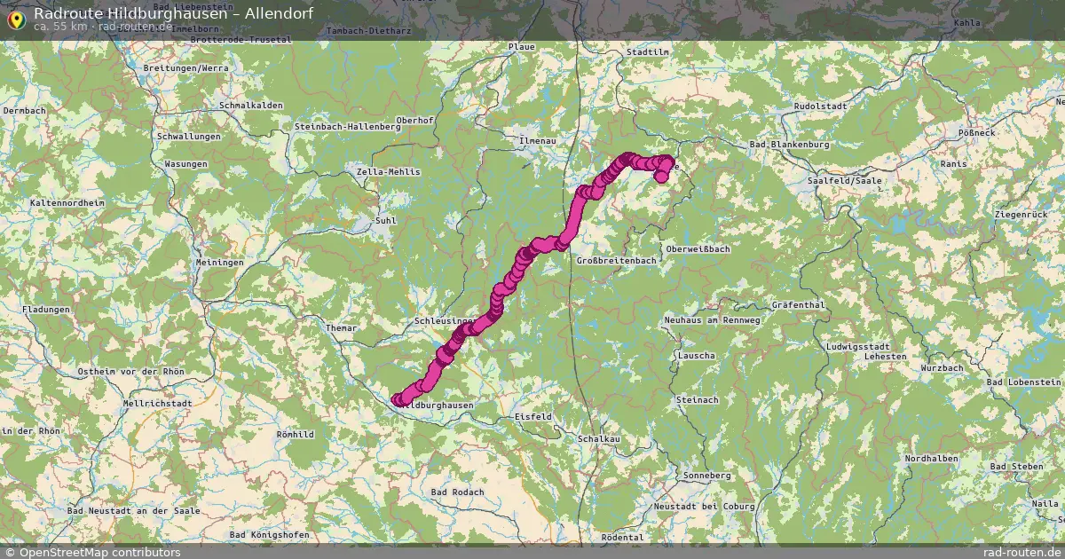 Radtour Hildburghausen – Allendorf