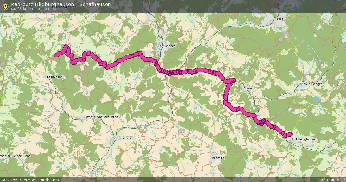 Radtour Hildburghausen – Schafhausen