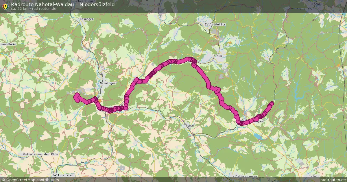 Radtour Nahetal-Waldau – Niedersülzfeld