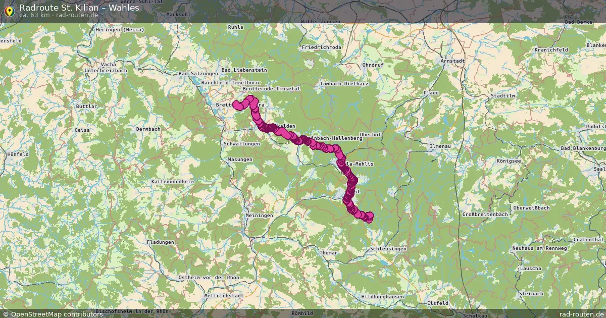 Radtour St. Kilian – Wahles