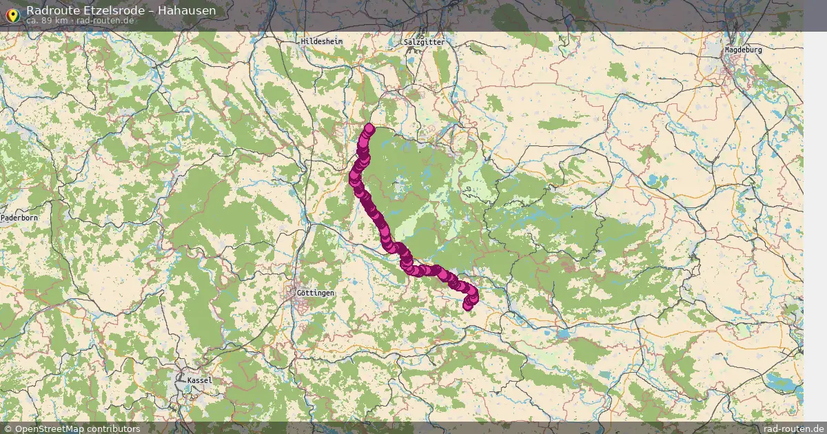 Radtour Etzelsrode – Hahausen