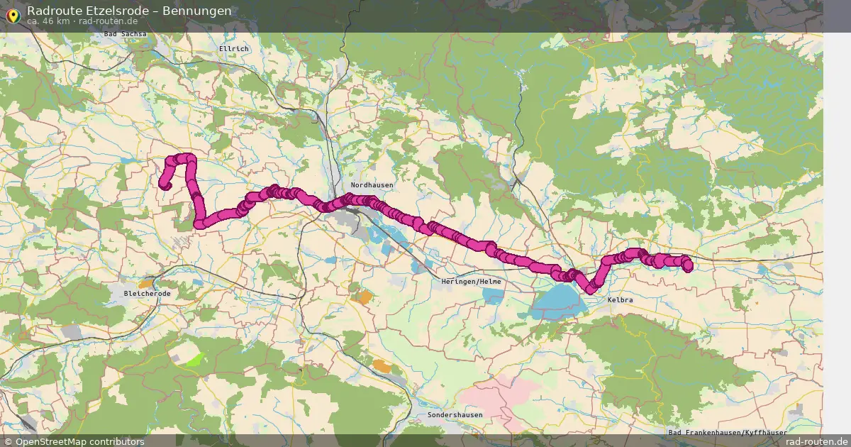 Radtour Etzelsrode – Bennungen