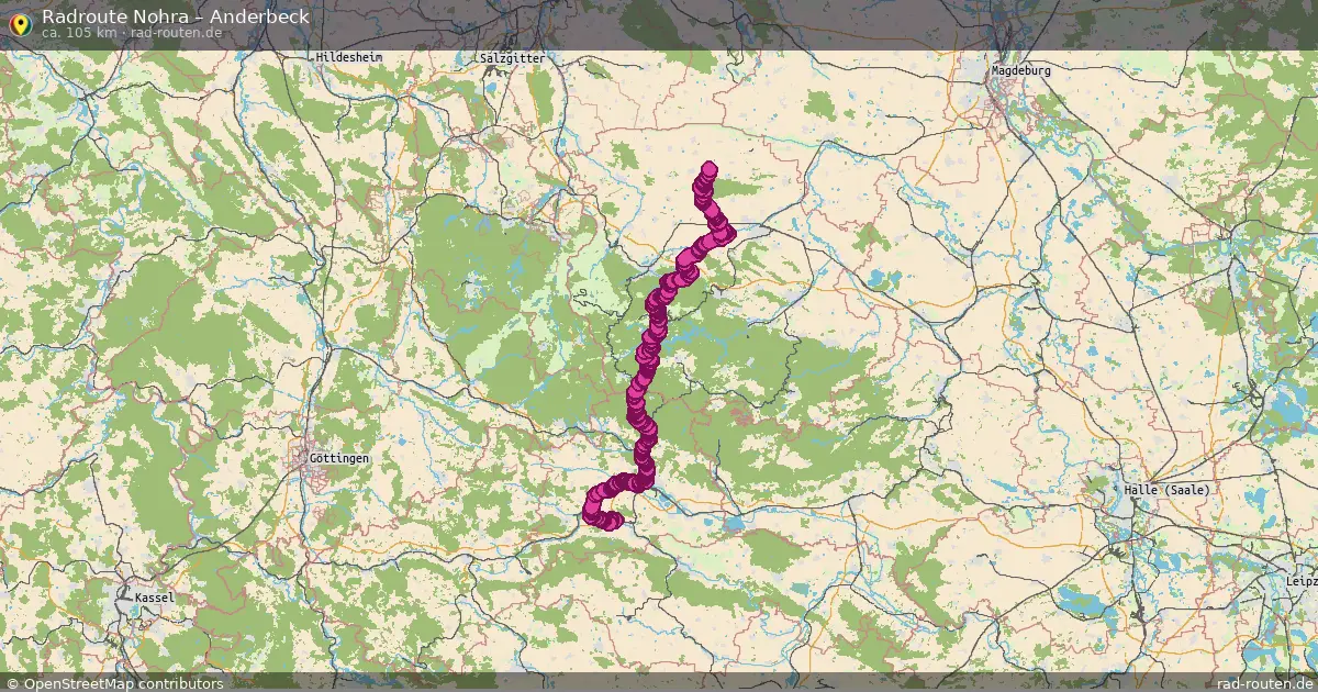 Radtour Nohra – Anderbeck