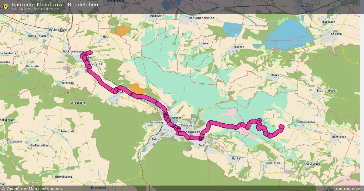 Radtour Kleinfurra – Bendeleben