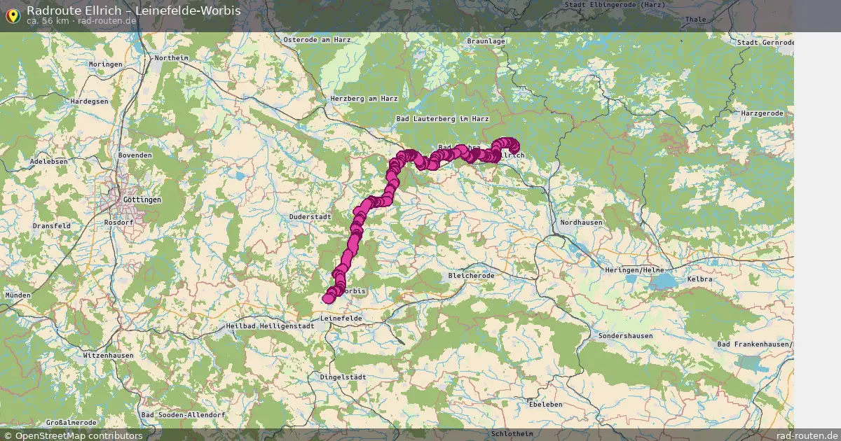 Radtour Ellrich – Leinefelde-Worbis