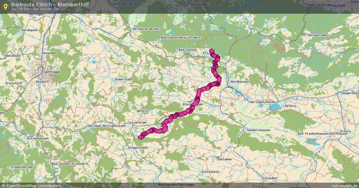 Radtour Ellrich – Kleinbartloff