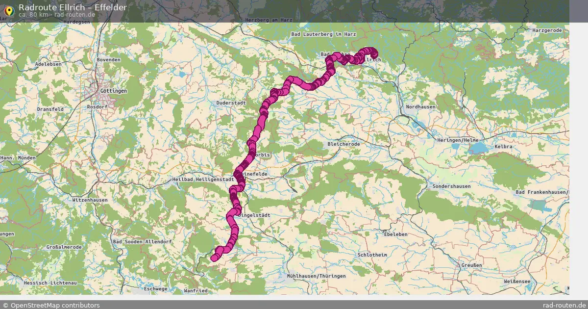 Radtour Ellrich – Effelder