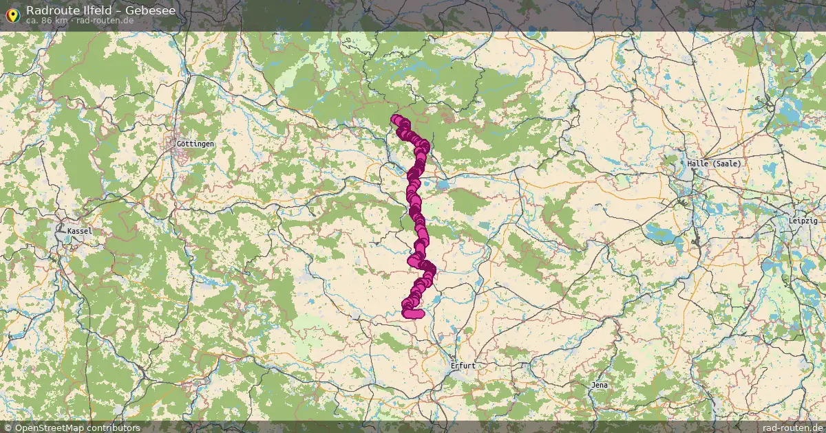 Radtour Ilfeld – Gebesee