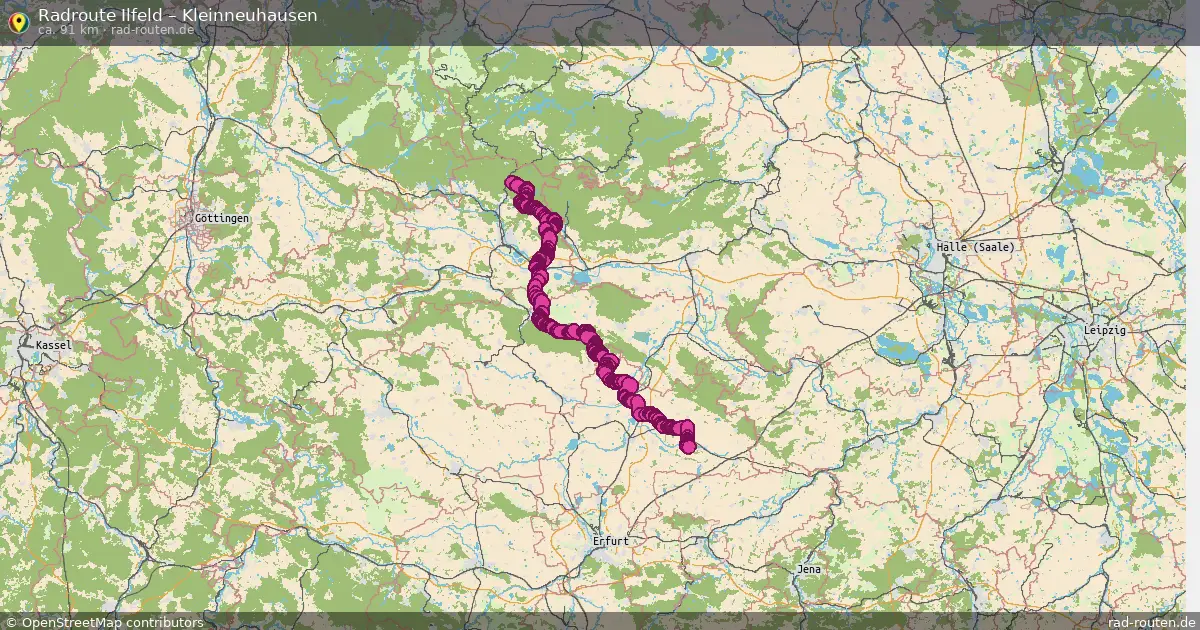 Radtour Ilfeld – Kleinneuhausen