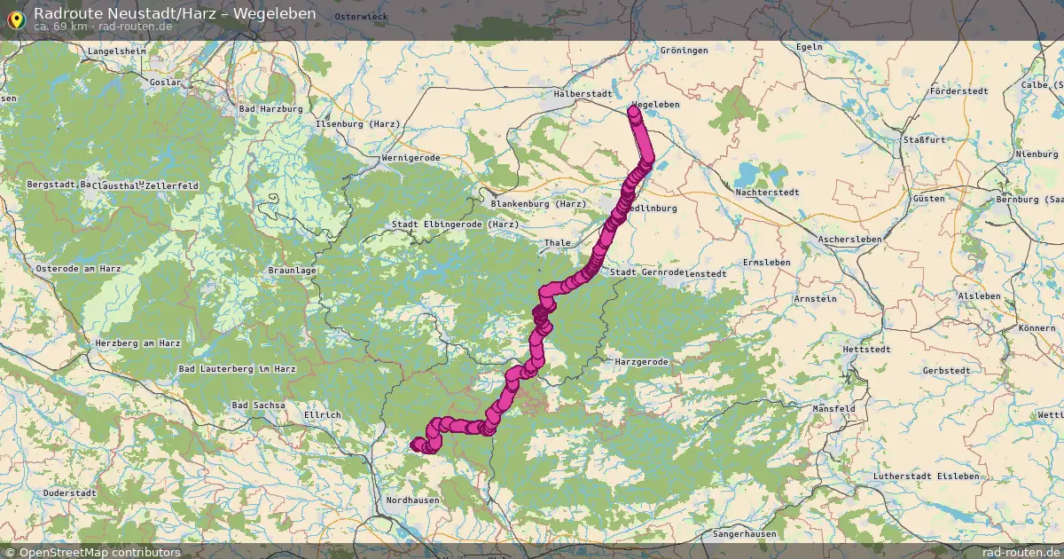 Radtour Neustadt Harz – Wegeleben