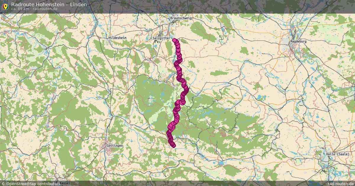Radtour Hohenstein – Linden