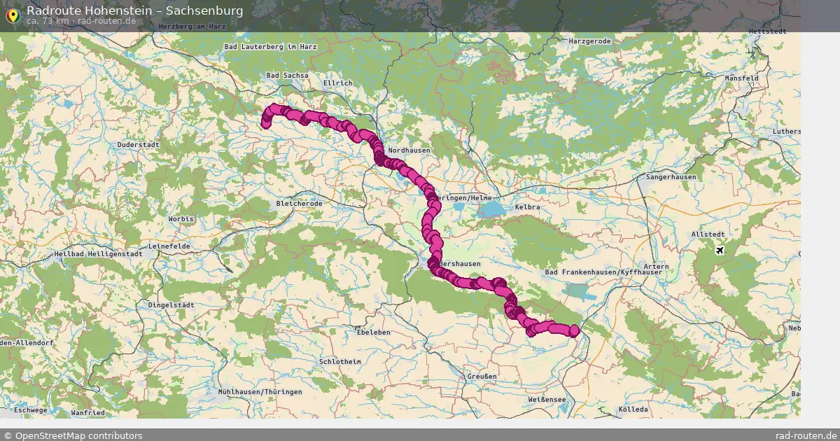 Radtour Hohenstein – Sachsenburg